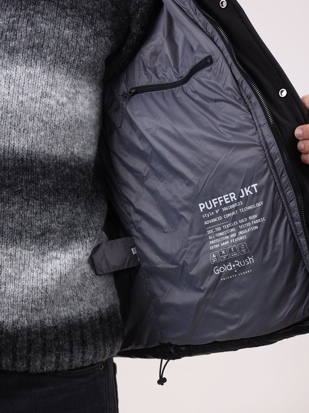 Gold Rush uomo giubbino Quebec