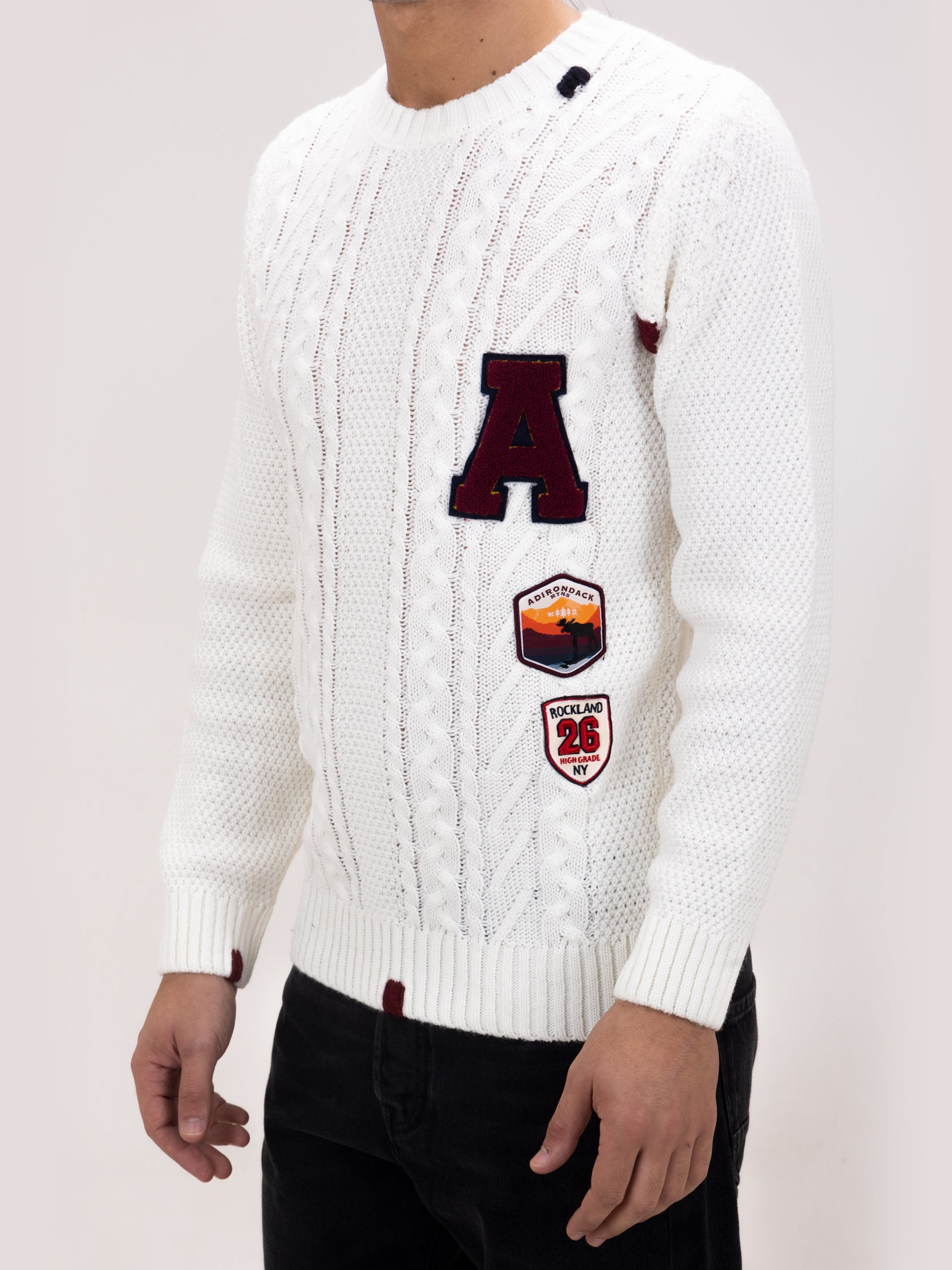 Gold rush uomo maglia girocollo BW914