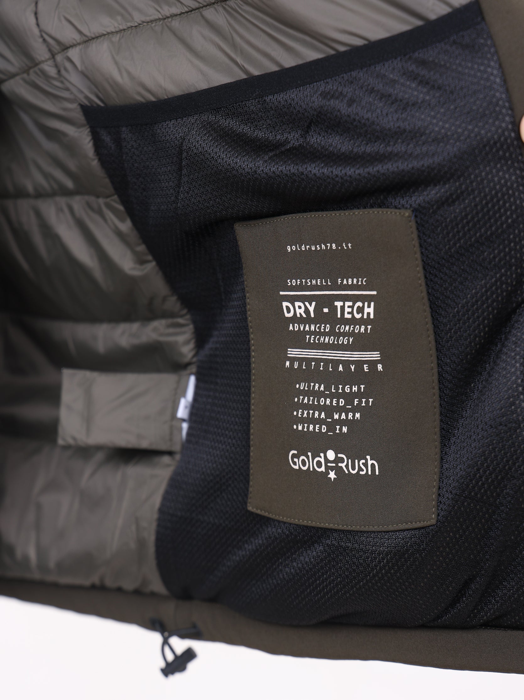 Gold Rush uomo giubbino Genius