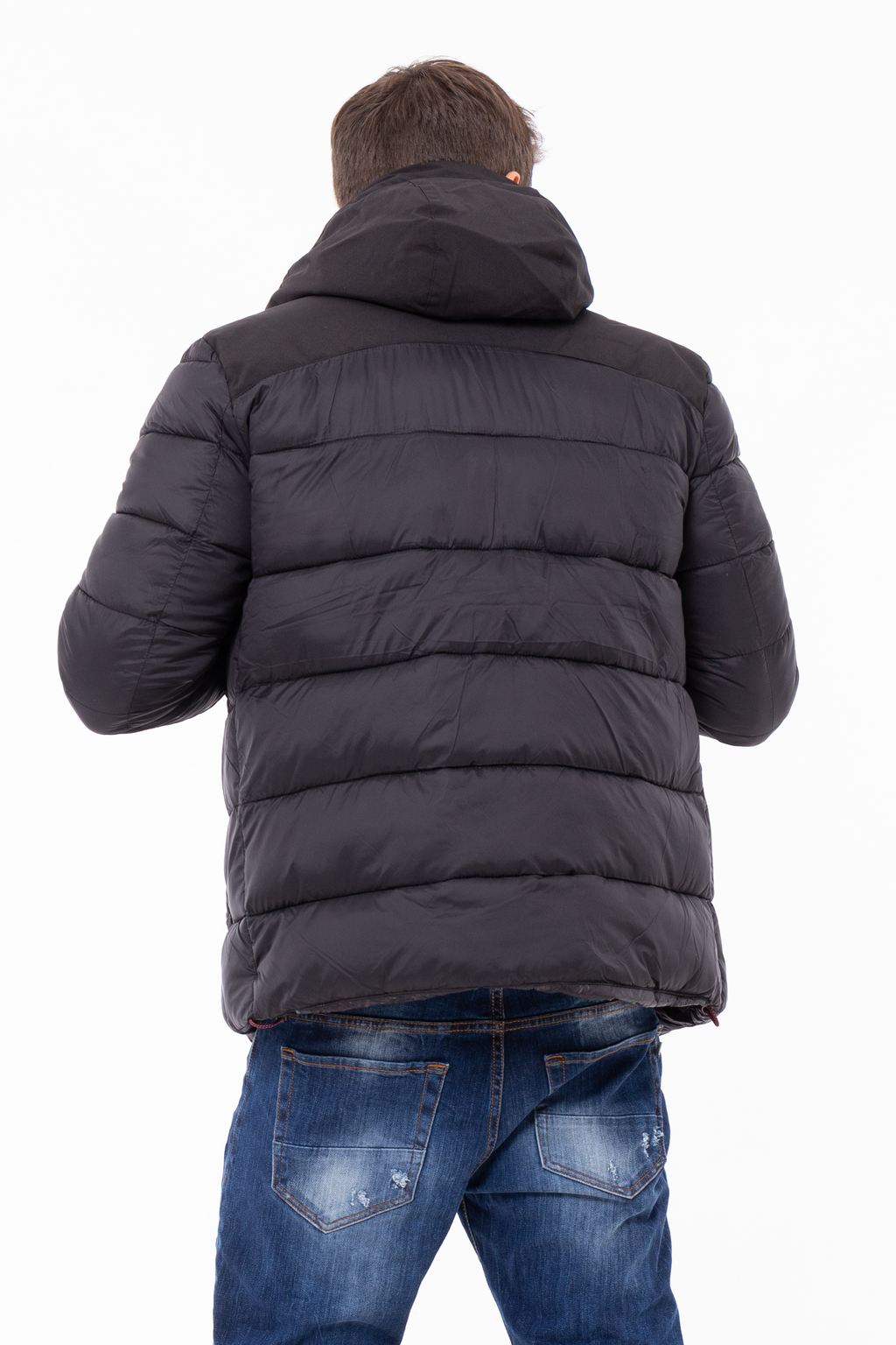 Giubbino imbottito in tessuto nylon