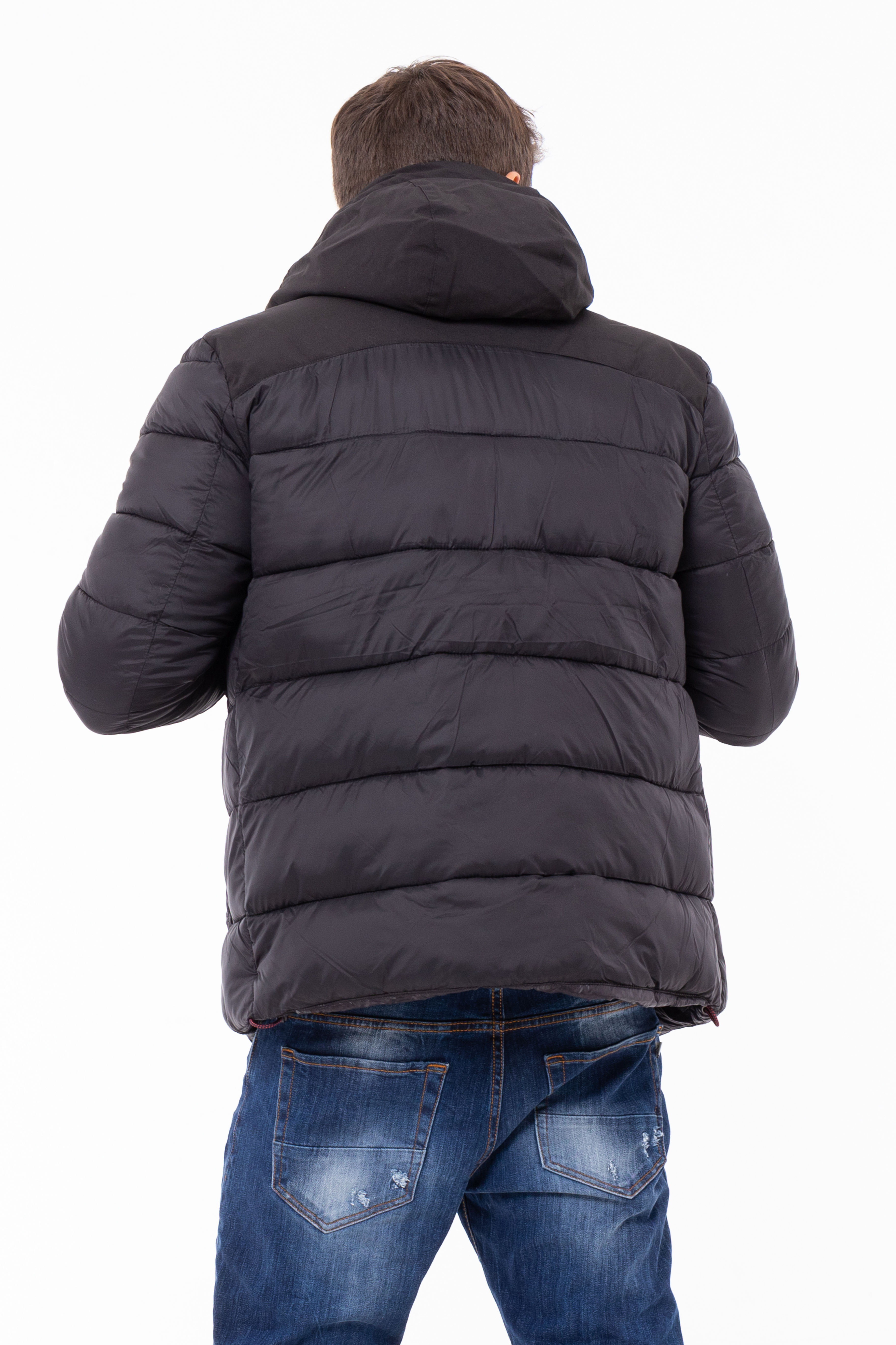 Giubbino imbottito in tessuto nylon