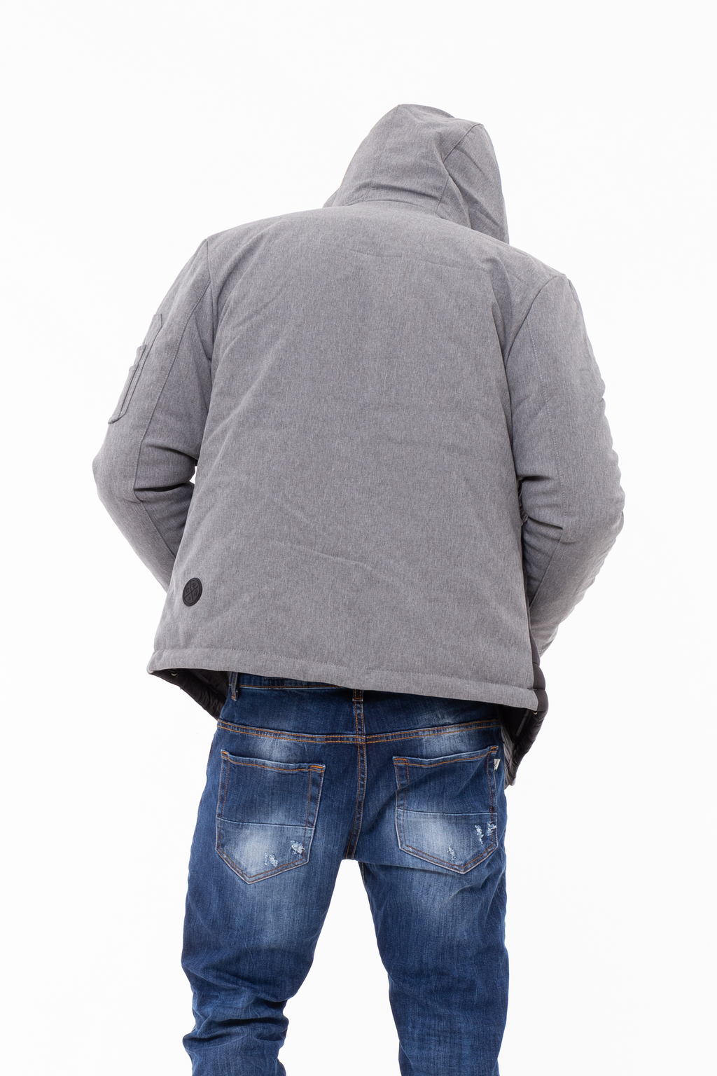 Giubbino Softshell con Cappuccio e chiusura termosaldata