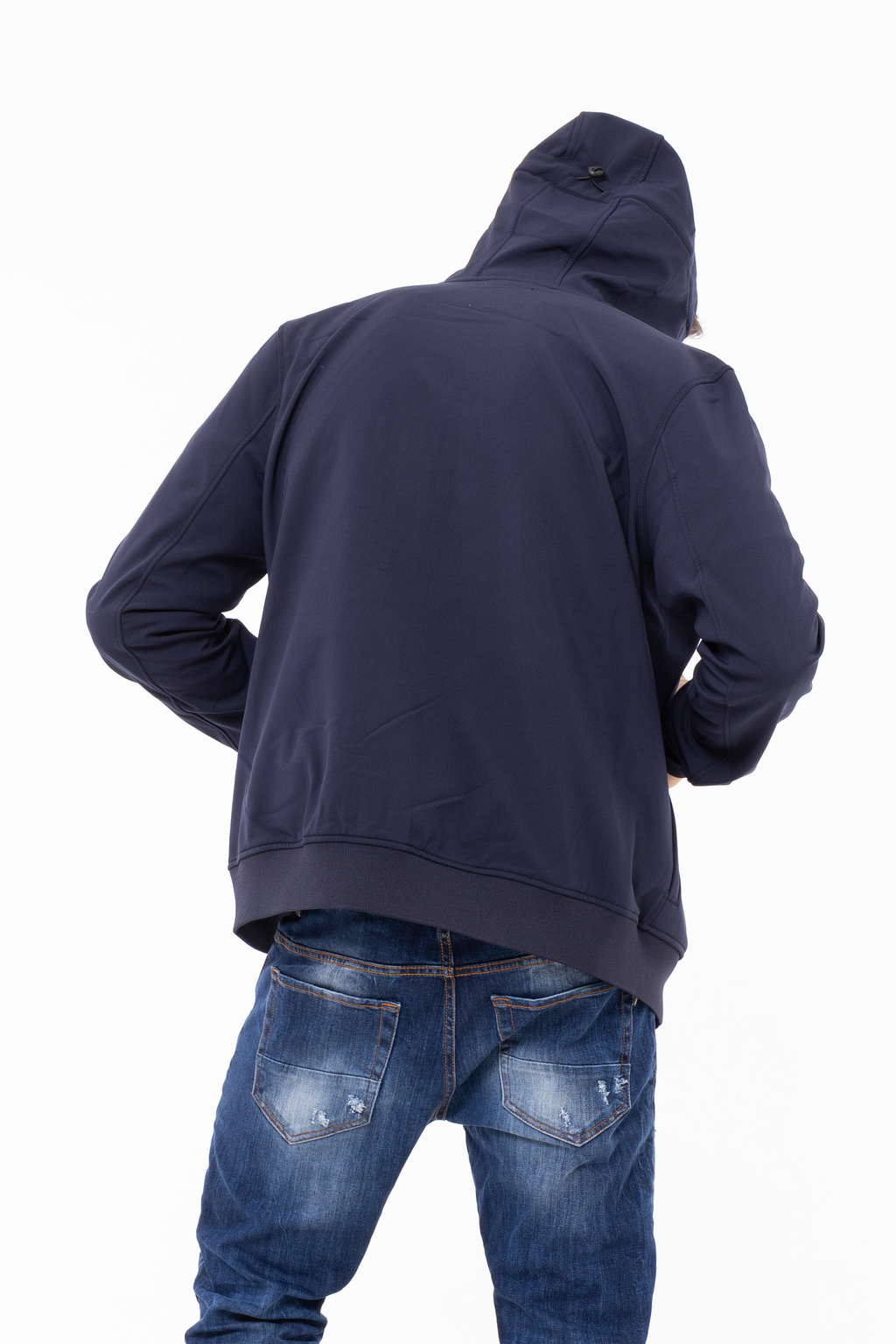 Giubbino Softshell con cappuccio