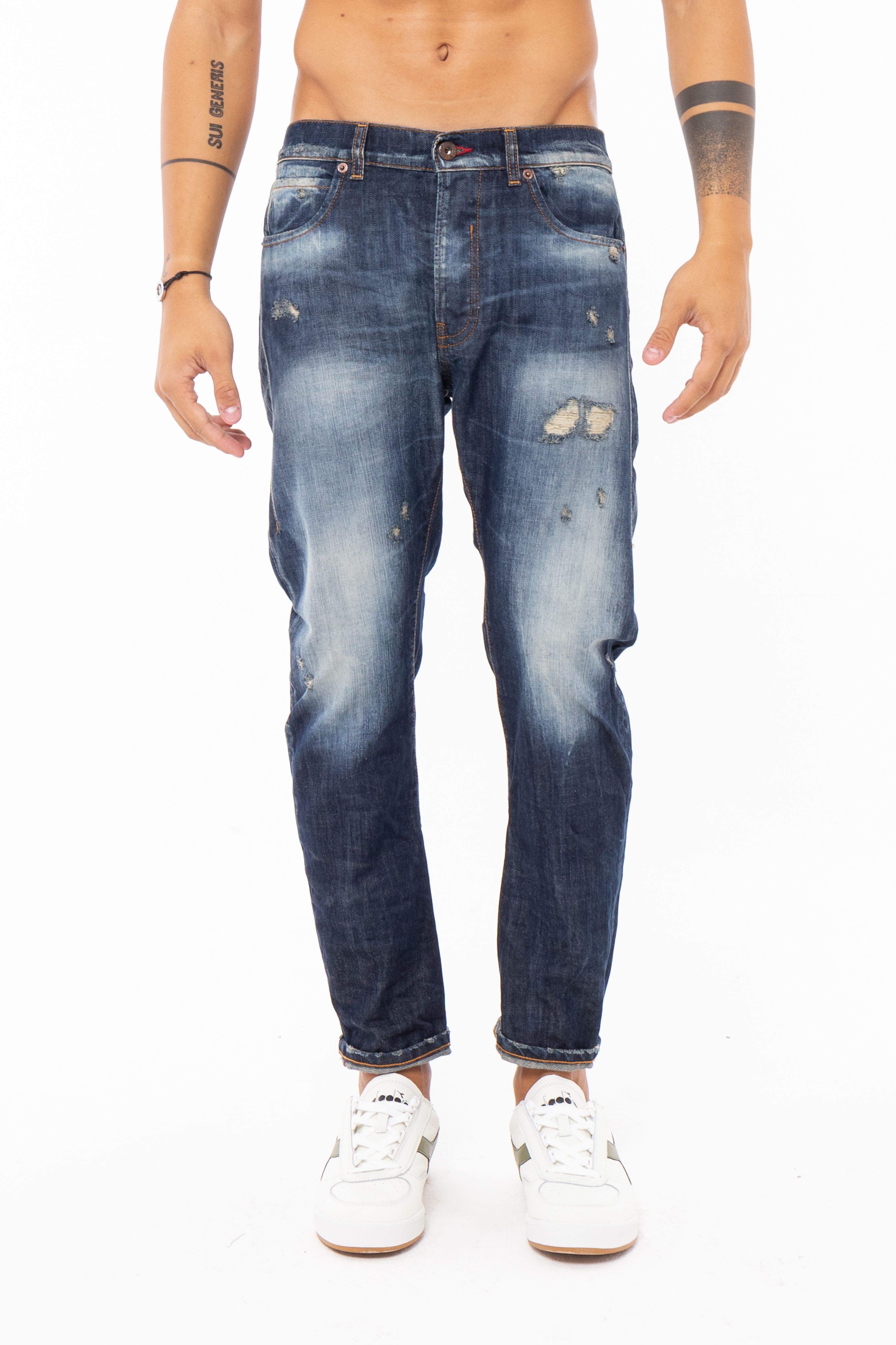 Jeans loose fit con cinque tasche Z