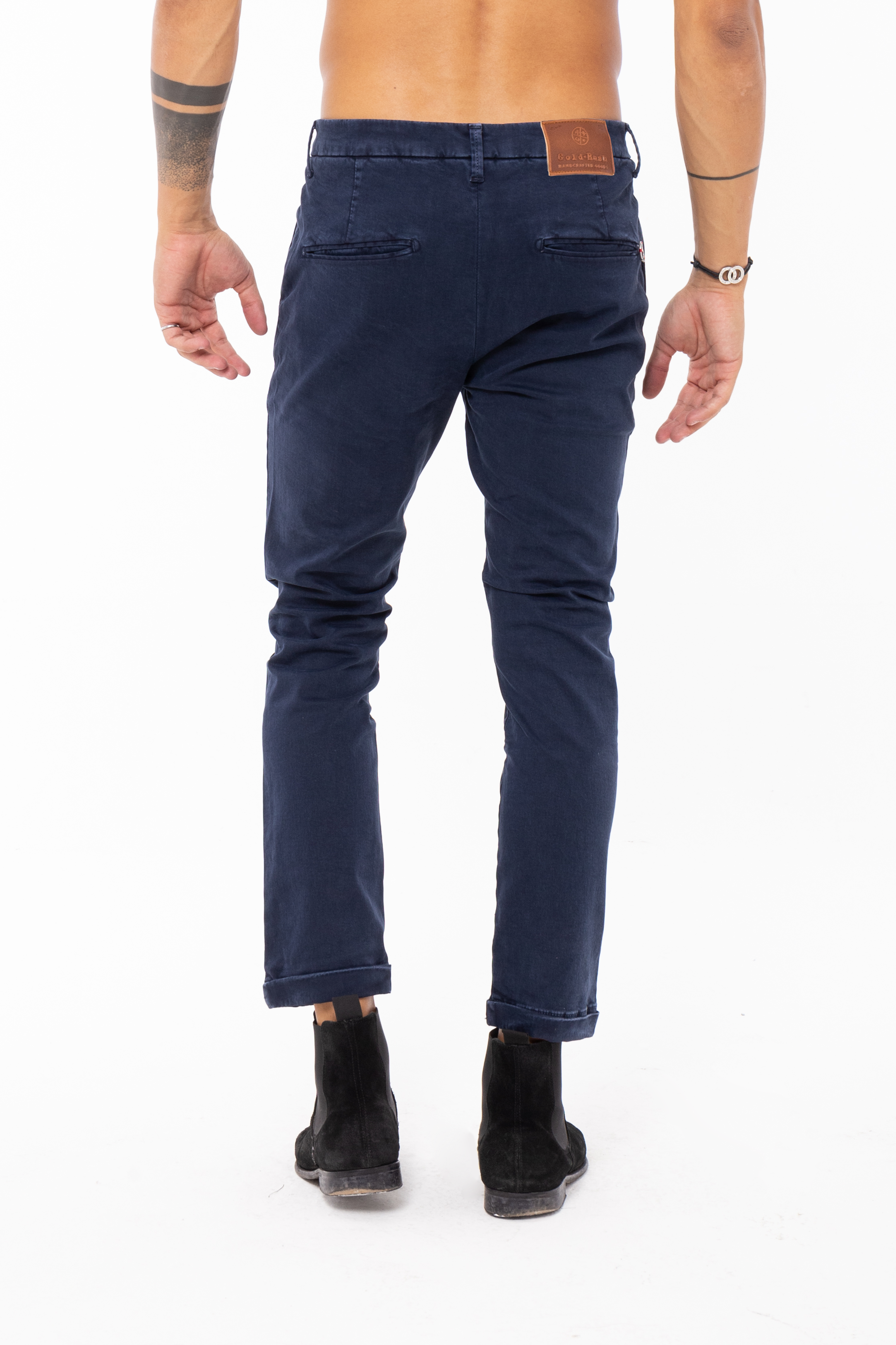 Pantalone tapered tasca america